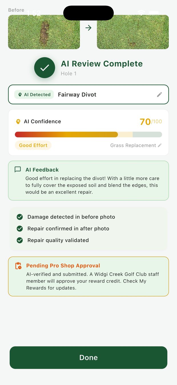AI review complete — repair verified